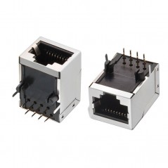 Modularna utičnica RJ45 print 90° 8-pin compl.