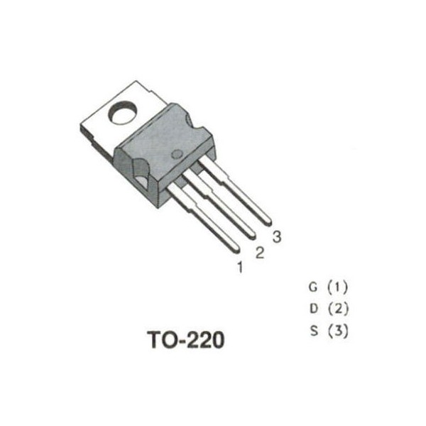 Ttanz. MOS-N-FET 600V 3A 75W - TRMTP3N60