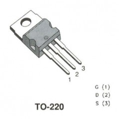 Ttanz. MOS-N-FET 600V 3A 75W