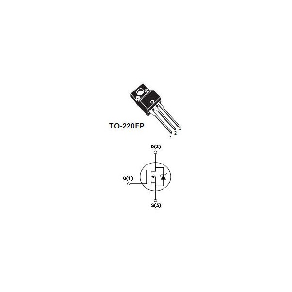 Tranz. N FET 600V 4.2A 100W - TRP4NC60