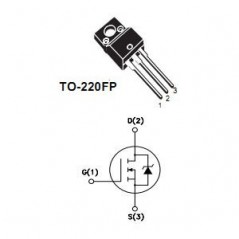 Tranz. N FET 600V 4.2A 100W