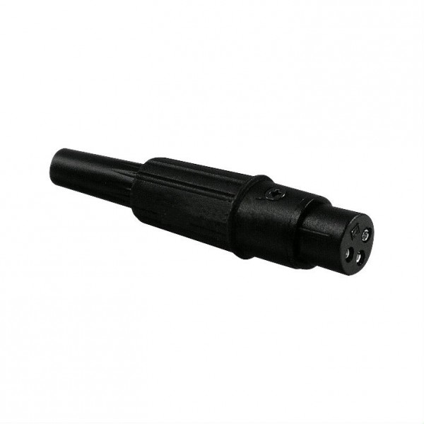 Uticnica XLR kablovska  plast.3pol.Cliff - UTXLRPZK
