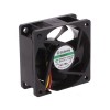 Ventilator DC 24V 60x60x25 SUNON 3 pin - VE60X2524-3