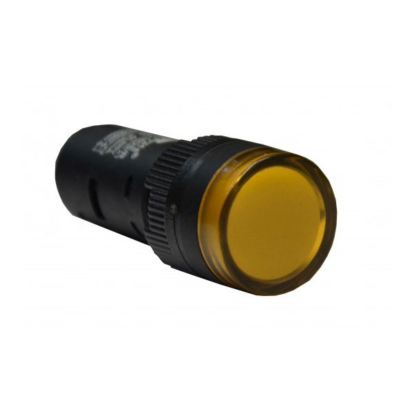 LED Žuta signalna sijalica 220V fi16mm - SLL-16ZU220