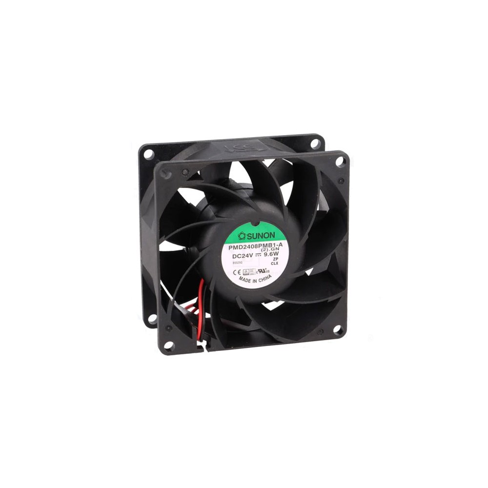 Ventilator 24V DC 80X38MM  9.6W 0.4A - VE80X3824