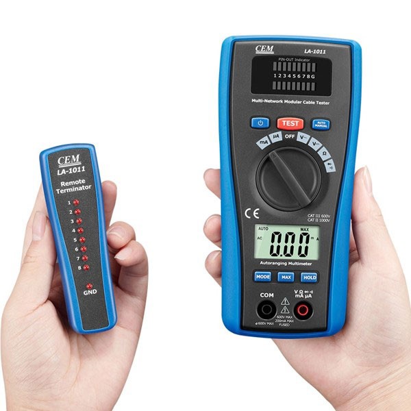 Digitalni multimer i LAN tester LA-1011 CEM - INSDLA1011