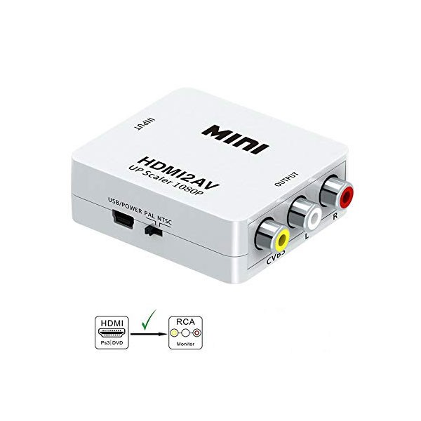 Adapter HDMI na AV 1080P - UTAHDMIAV