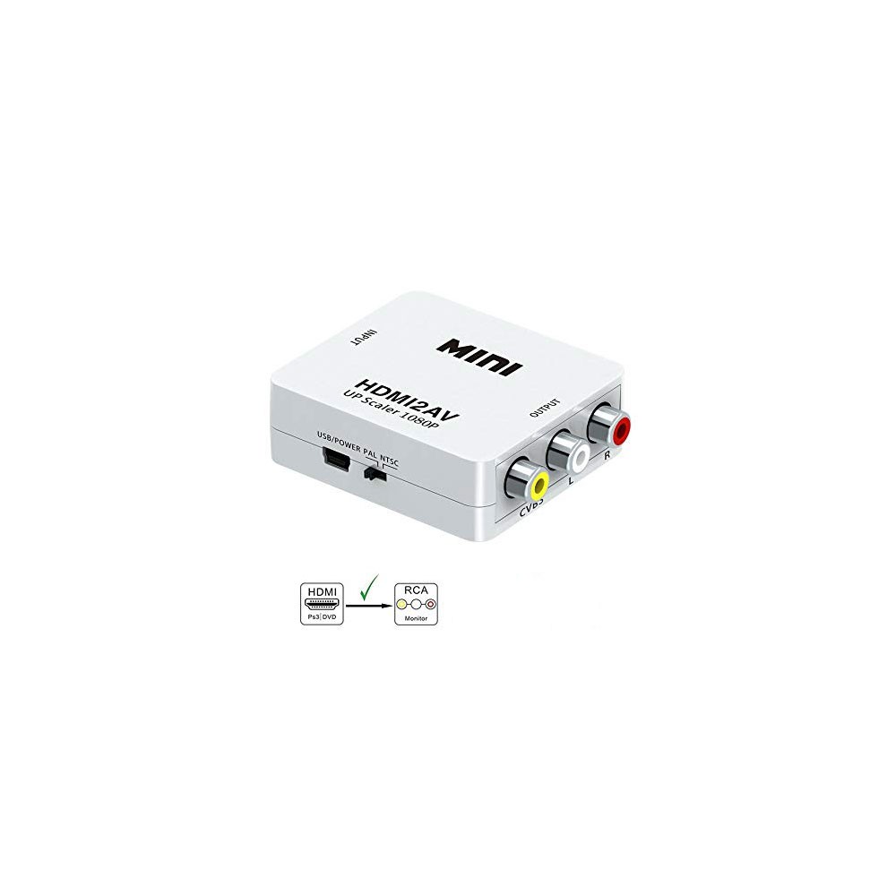 Adapter HDMI na AV 1080P - UTAHDMIAV