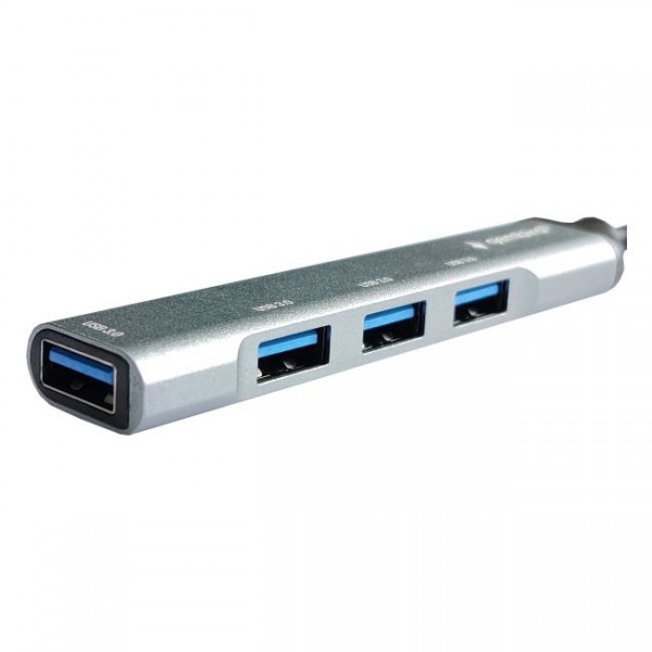USB 3.0 USB-C+ USB-A  NA   4X HUB Aluminium - UTAUSBCHUB3