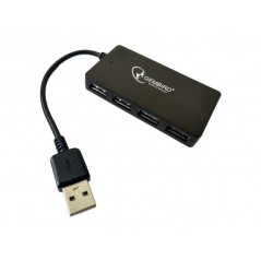 USB razdelnik   2,0 crni, 4-port
