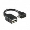 Adapter USB 2.0 ženski / Micro 5p. muški OTG - UTAUSBZ/M5