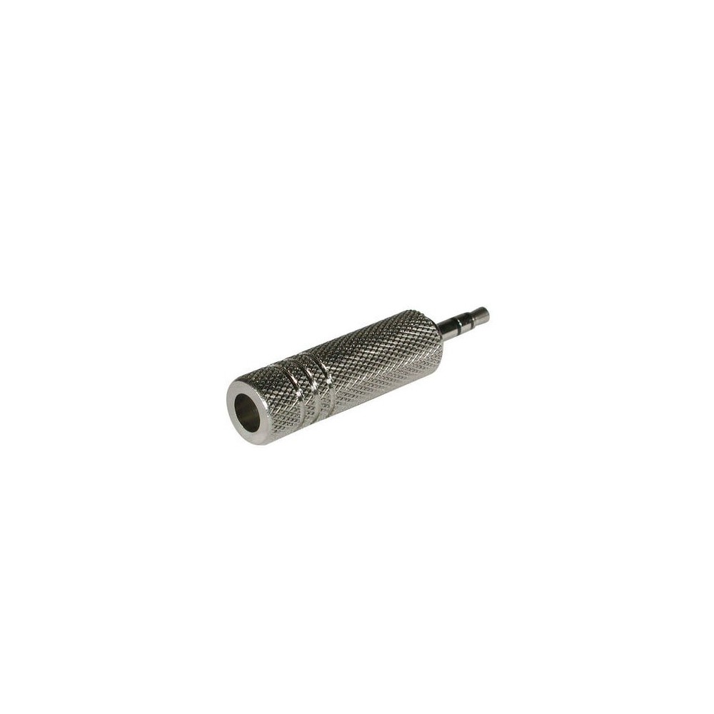 Adapter 6,3 žen./ 3.5 muš.stereo metalni - UTA-06