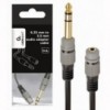Adapter 6,35mm M st./3,5mm Ž st. sa kablom 0.2m - UTA-10K