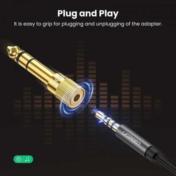 Adapter 3.5 mm Ž st./6.3mm M st. - UTA-10Z