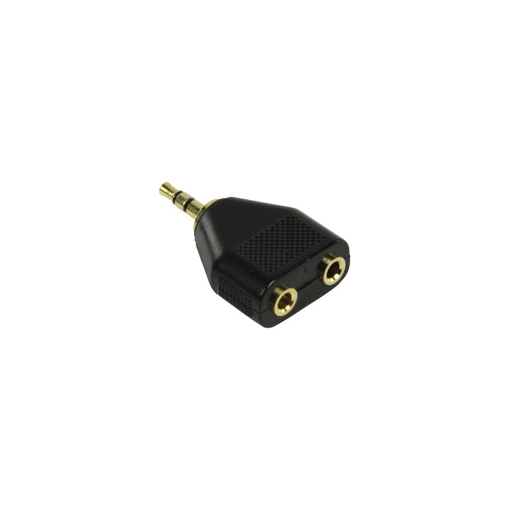 Adapter 2x3,5s.utic./3,5 s. utikač gold - UTA-11G