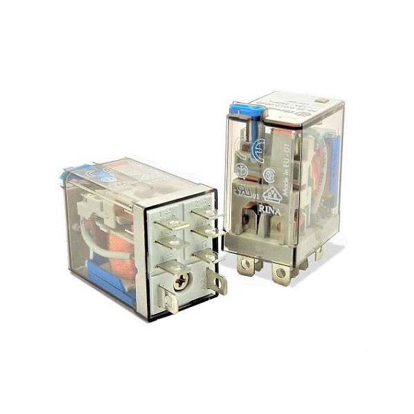 Relej Finder DPDT (2NO+2NC) 230VAC 12A 17K 56.32.8.230.0040 - RELF56328230AC