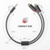 Adapter 3,5 - 2xčinč ženski 0,25m - UTA-22P