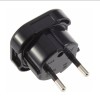 Adapter Euro utikač -UK utičnica crna boja - UTA-A2