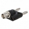 Adapter , BNC - 2x banana 4mm  - UTA-BNC1269