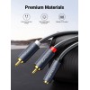 Audio kab.3.5mm ženski/2 RCA muški 1m - UTA-17P