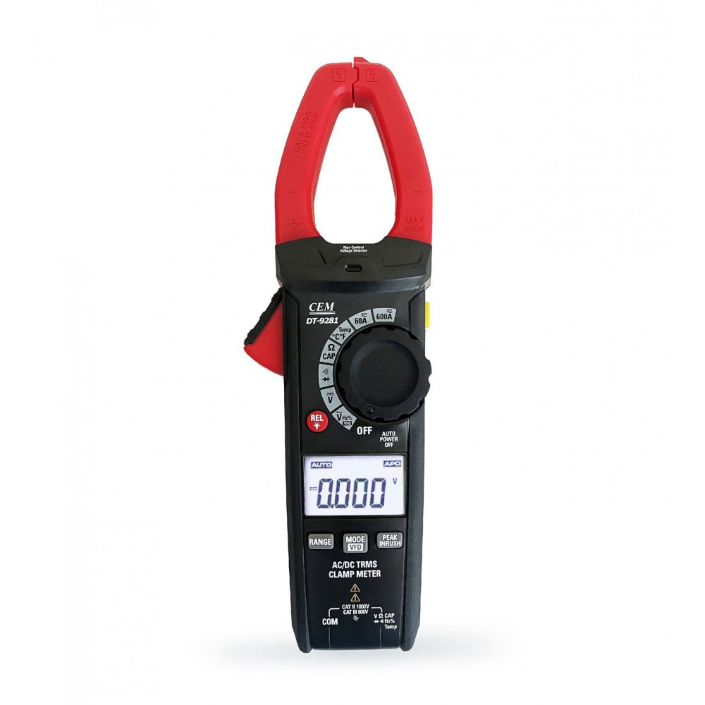 Dig.klampmetar CEM DT9281 600A AC DC  - INSDKDT9281
