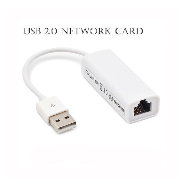 Adapter USB2.0 to RJ45  100Mbps - UTAUSB2-RJ45G