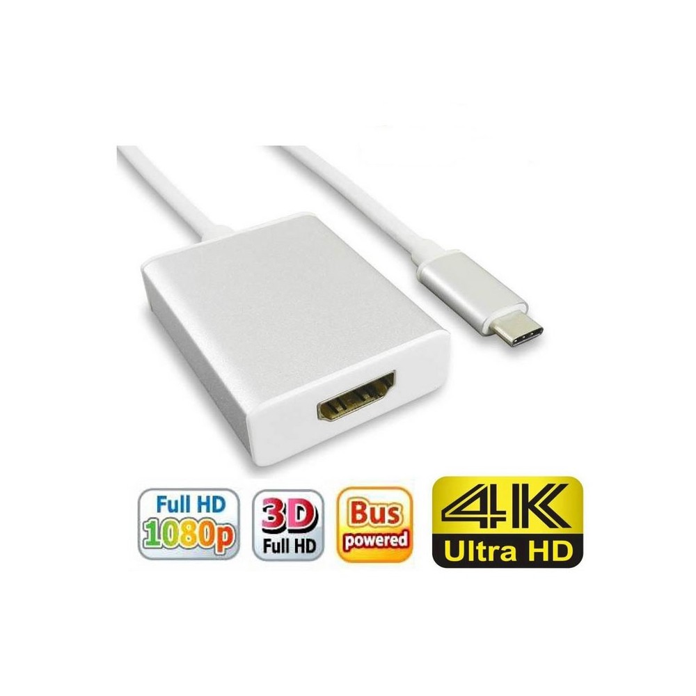 Adap./konv. USB 3.1 CM na HDMI (M/Z) 2.0 4K 60Hz , 2k 144Hz  15cm - UTAUSB3-4