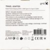USB punjac 230VAC USBC 5V  3A, 25W fast - UTAUSB-AU1