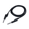 Merni kablovi PVC crni 1m  ut.4mm - ALMKP-CN
