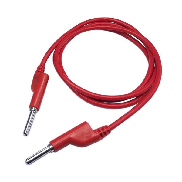 Merni kablovi PVC crveni 1m ut.4mm - ALMKP-CR