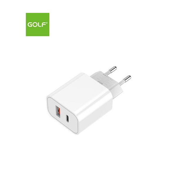 Univerzalni  brzi beli punjač PD+QC 20W - UTAUSB-AU13V