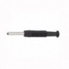 Banana 2mm Hirschmann MST3 crna - UTB2MCN