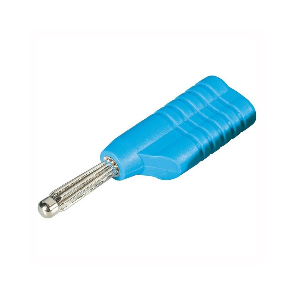 Banana 4mm, BS4 plava - UTB4M3PL