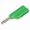 Banana 4mm, BS4 zelena - UTB4M3ZE
