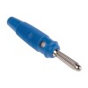 Banana 4mm Hirschmann Buela 20K plava - UTB4M5PL