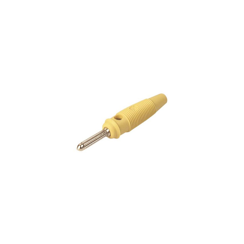 Utikač banana 4mm,BUELA 20K žuta - UTB4M5ZU