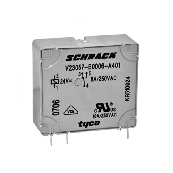 V23057-B  KRE24S Schrack 8A 24V 1200R - RELV23057B