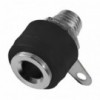 Utičnica ban. 4mm crna - UTB4Z1CN