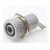 Utičnica ban. 4mm, siva, izolovana 25A - UTB4Z5SI