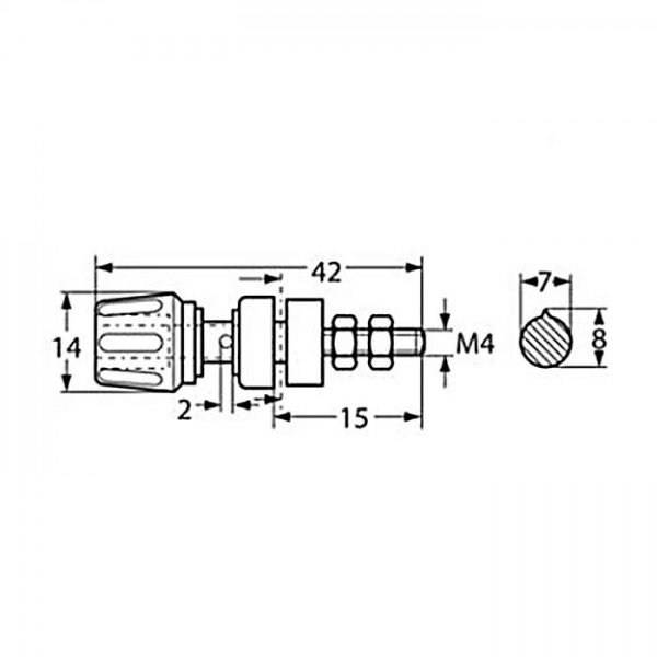 Buksna Hirschmann PKI 10A Plava - UTB4Z7PL