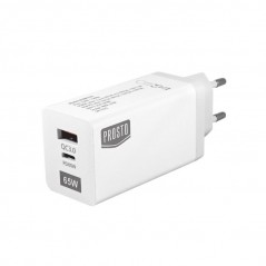 Univerzalni brzi punjač 1xPD Type-C+1xQC 65W
