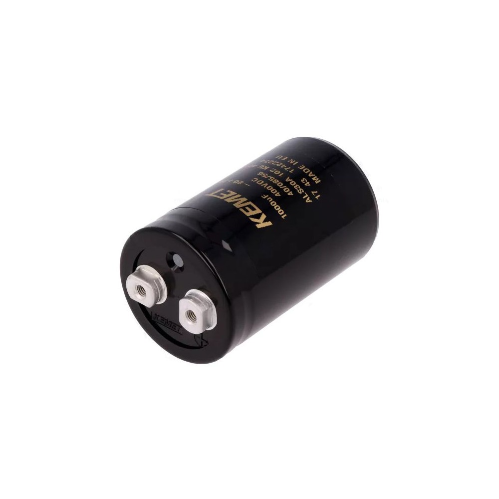 El.kond.10000µF 100V 85°C 35X100mm S - KOELS10000M100D