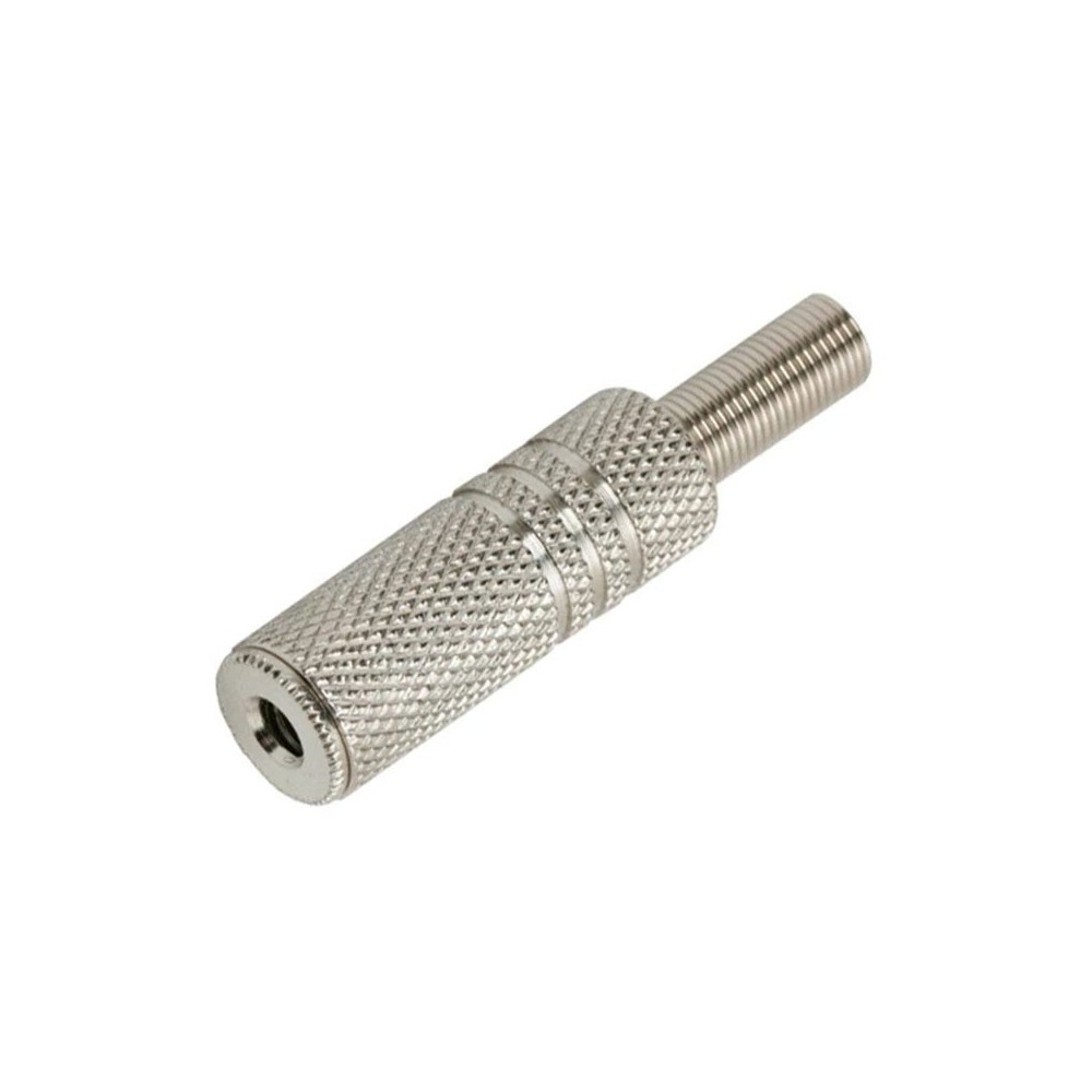 Utičnica 3,5 stereo kabl. metal. - UTBAU35SM
