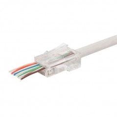 Utikač RJ45 8/8PC prolazni Cat.6