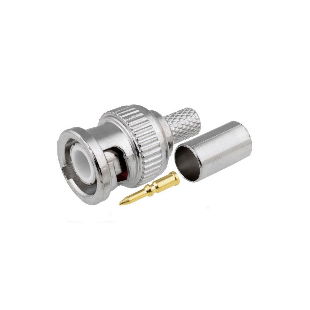 BNC utikač kab.RG58, 50R Crimp - UTBNC50MK