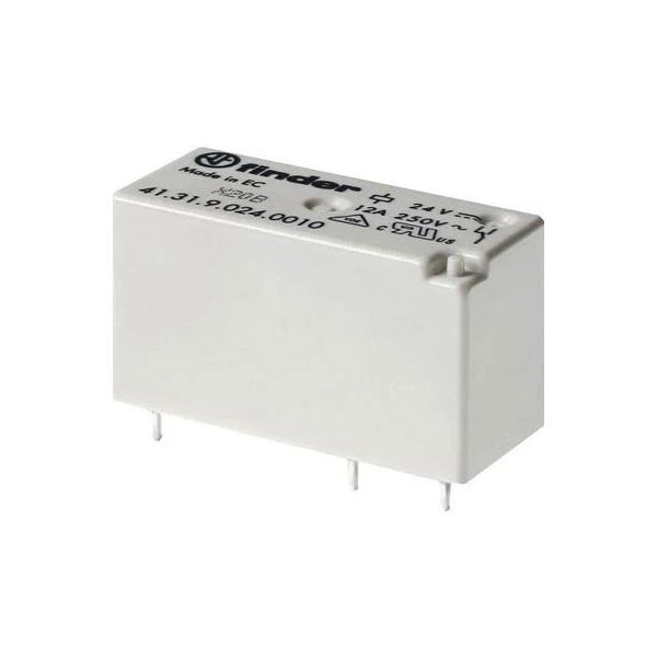 Relej FINDER 41.31.9.012 1xU 12A 12V DC - RELF41319012