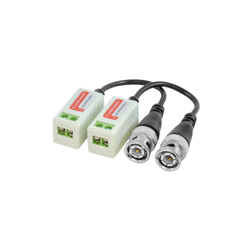 UTP-video balun AV-12E, BNC/UTP na šraf, par - UTBNC-BALUN