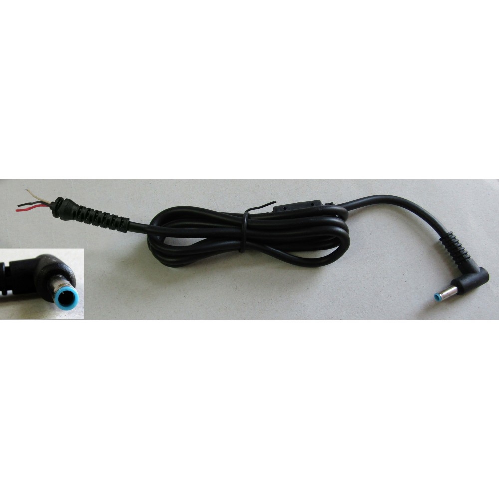 Kabl sa DC konektorom 4.5mm X 3mm, pod uglom, plava - UTDCKS6