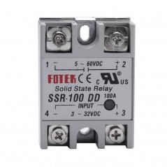 SSR 100A, In 3-32 DC Out 5-60 DC