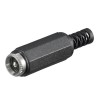 Uticnica za napajanje 2,5/5.5mm na kabel - UTDCUSN10-25